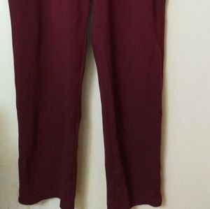 JM Collection Burgundy Pants Size XL